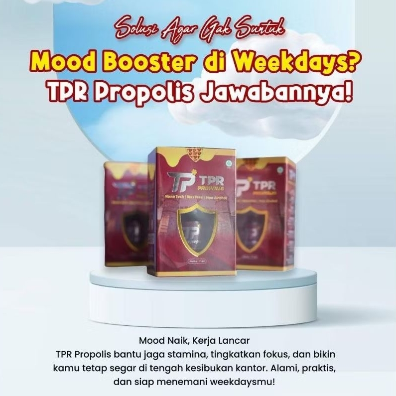 TURKISH PROPOLIS BRAIN TPr RED TPR PROPOLIS LINTAS BENUA