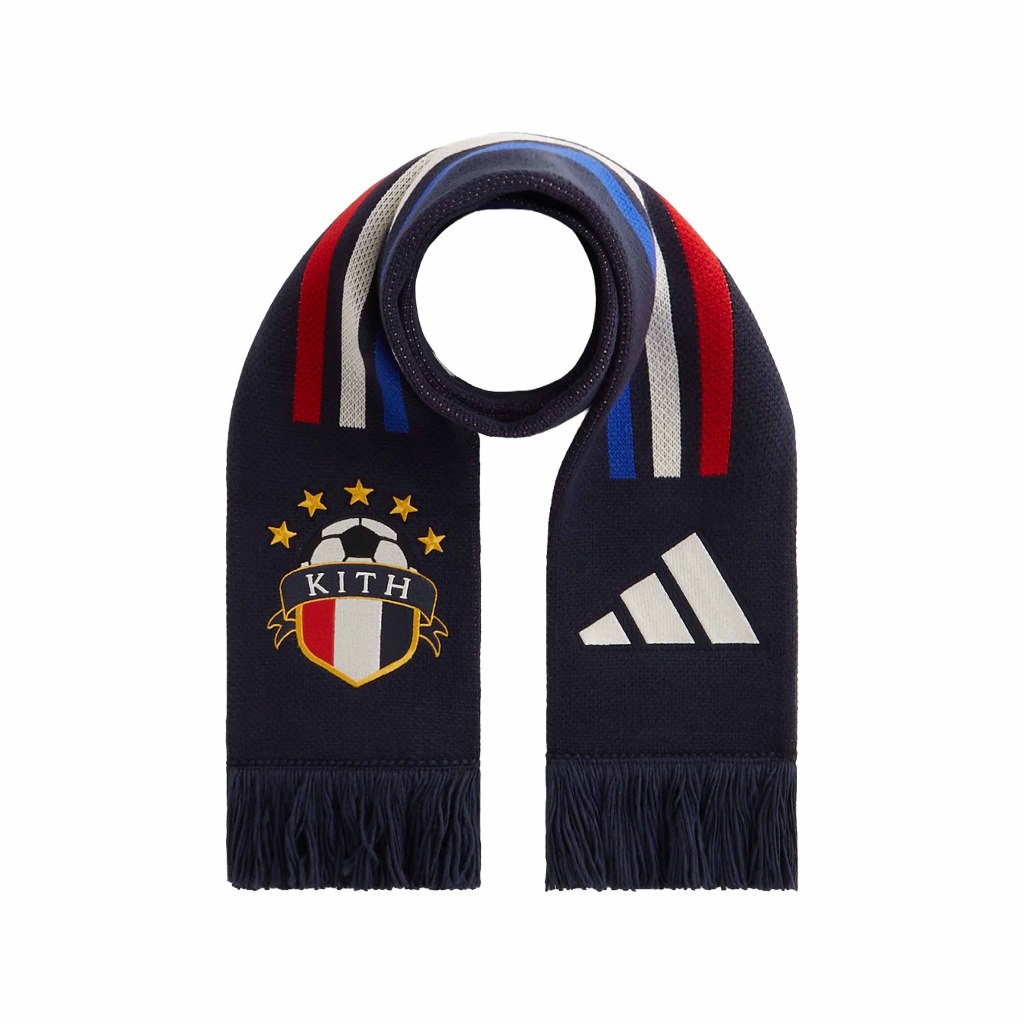 KITH X Adidas Football Legend Ink Scraf