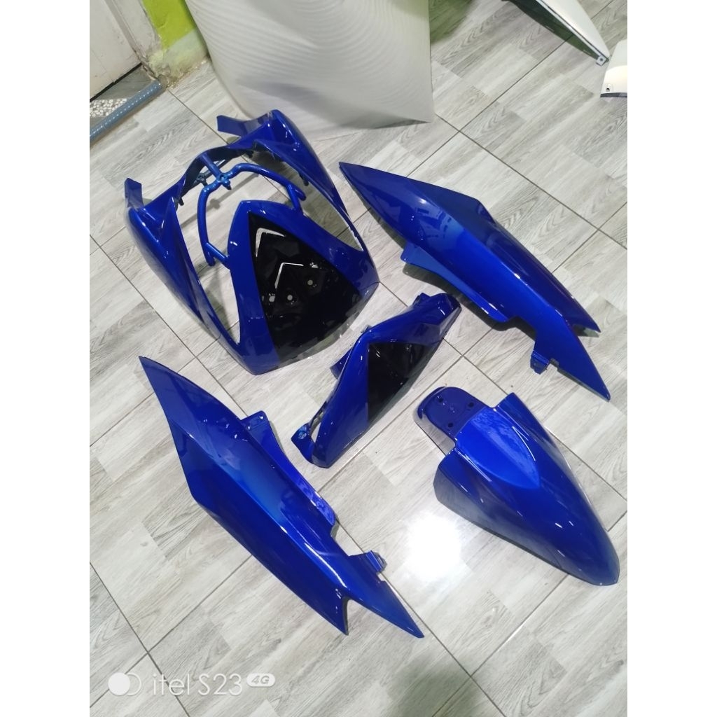 Full body halus Mio soul karbu custom warna biru candy