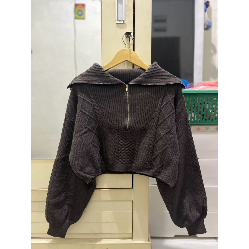 Sweater halfzip kutub Majestic Legon