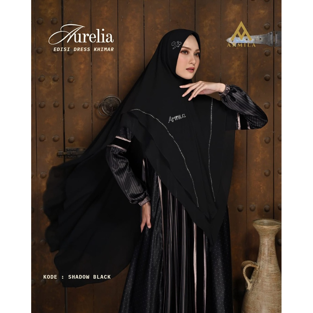 AURELIA - dress khimar set - Armila syari