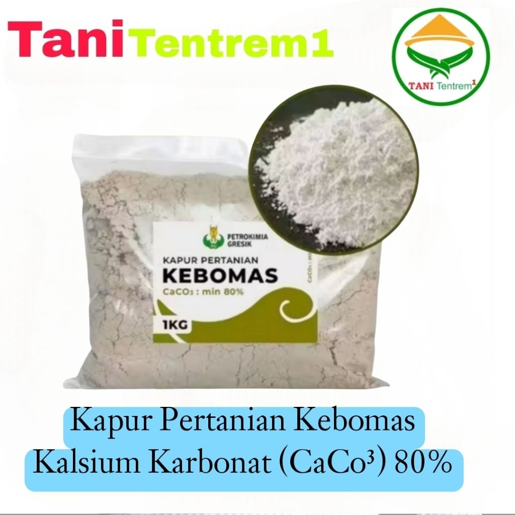 Kapur Pertanian Dolomit Kebomas Kemasan Repack 5kg