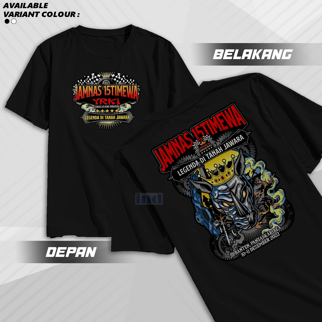 Kaos Jamnas Banten, Kaos RX King, Apparel Jamnas RX King, Baju RX King, Baju Jamnas Banten RX King