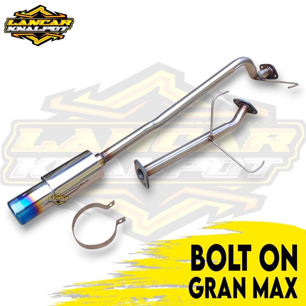Knalpot Bolt On Gran Max Pickup HKS Gronel Suara Bass Adem