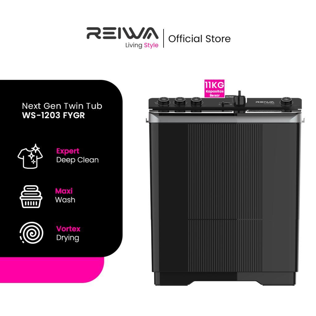 Reiwa Mesin Cuci 2 Tabung 11Kg WS-1203