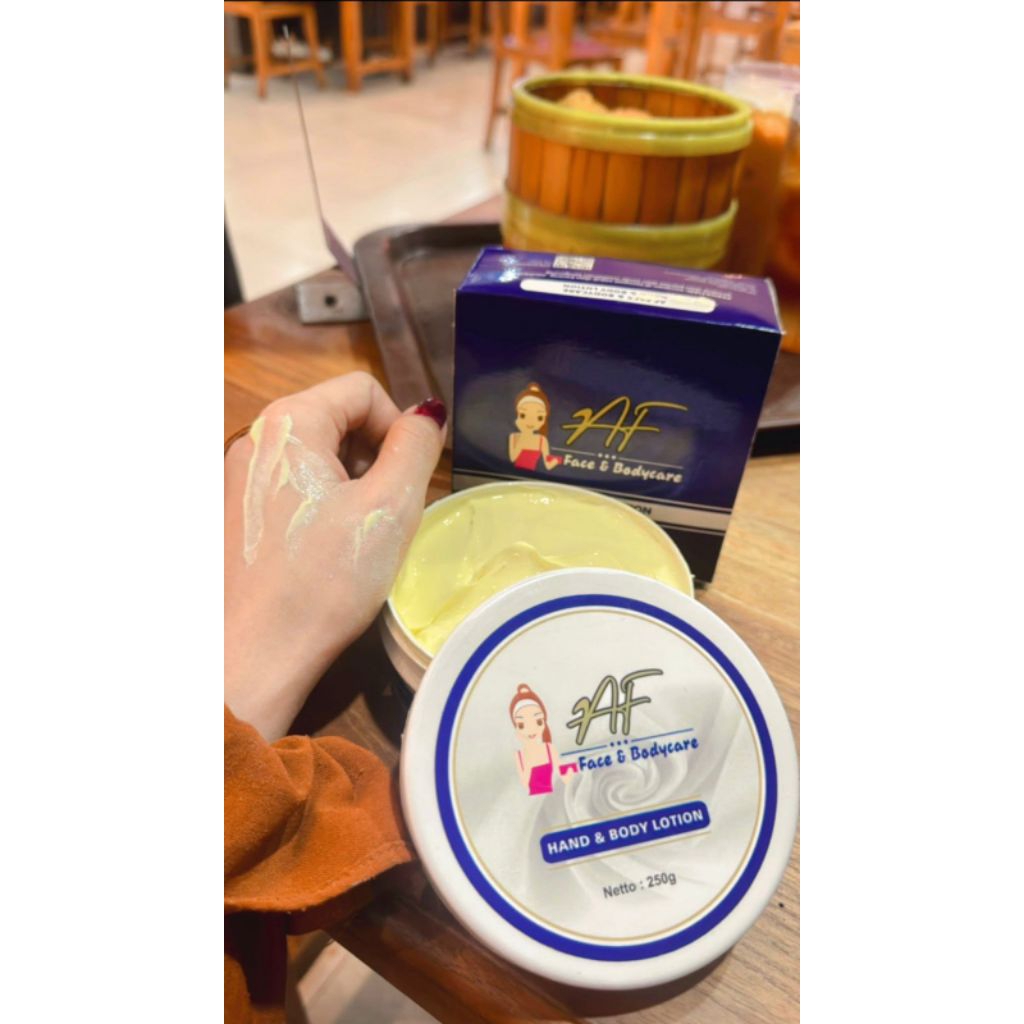 Handbody AF BPOM UK 250ML paket Hemat 2Pot