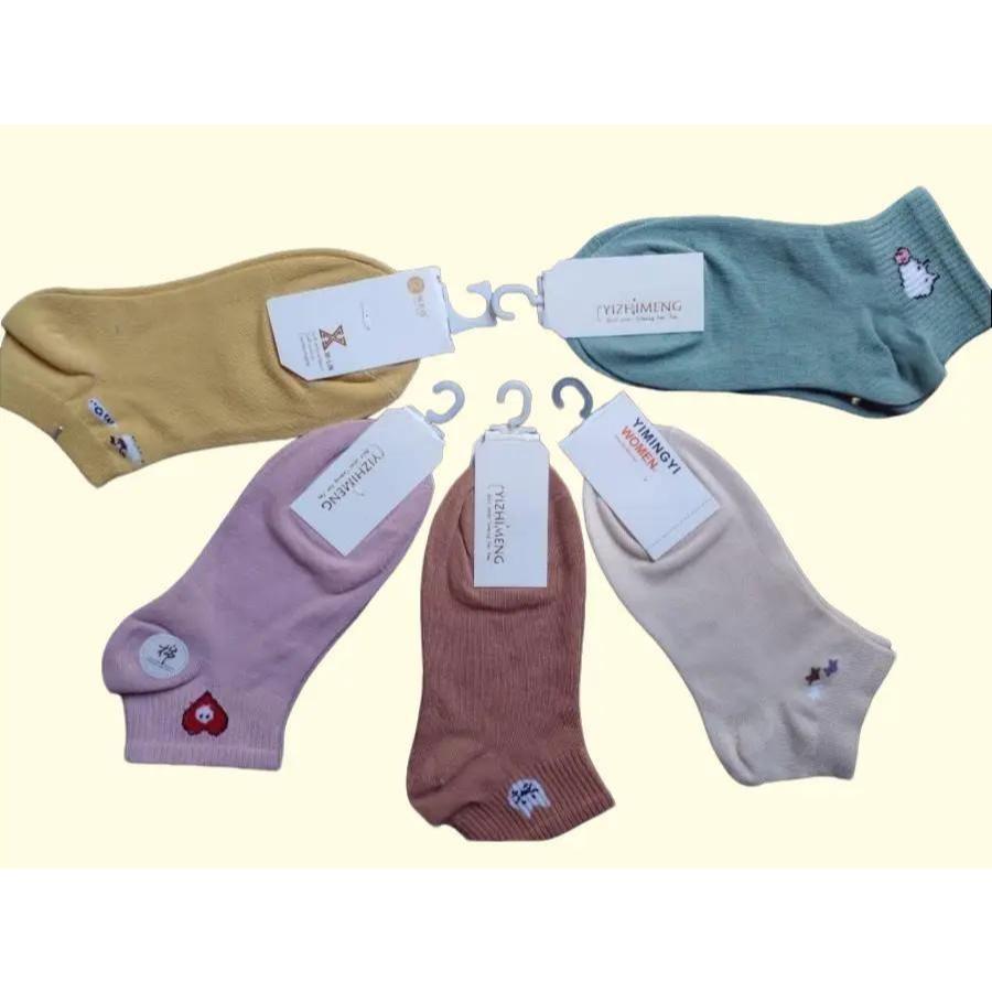 Socks Kaos kaki wanita/kaos kaki wanita pendek mata Kaki tebal / kaos kaki santai / kaos kaki wanita