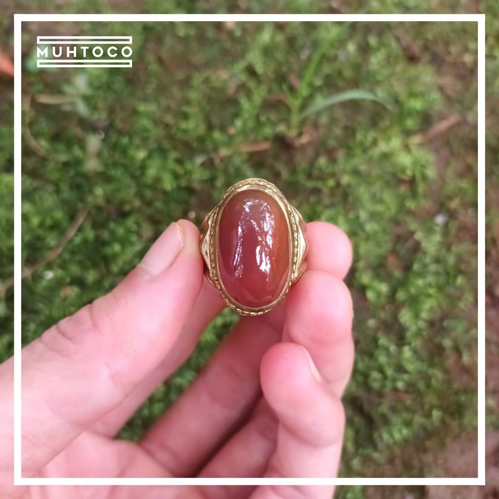 BATU AKIK || MERAH ATI AYAM KRISTAL