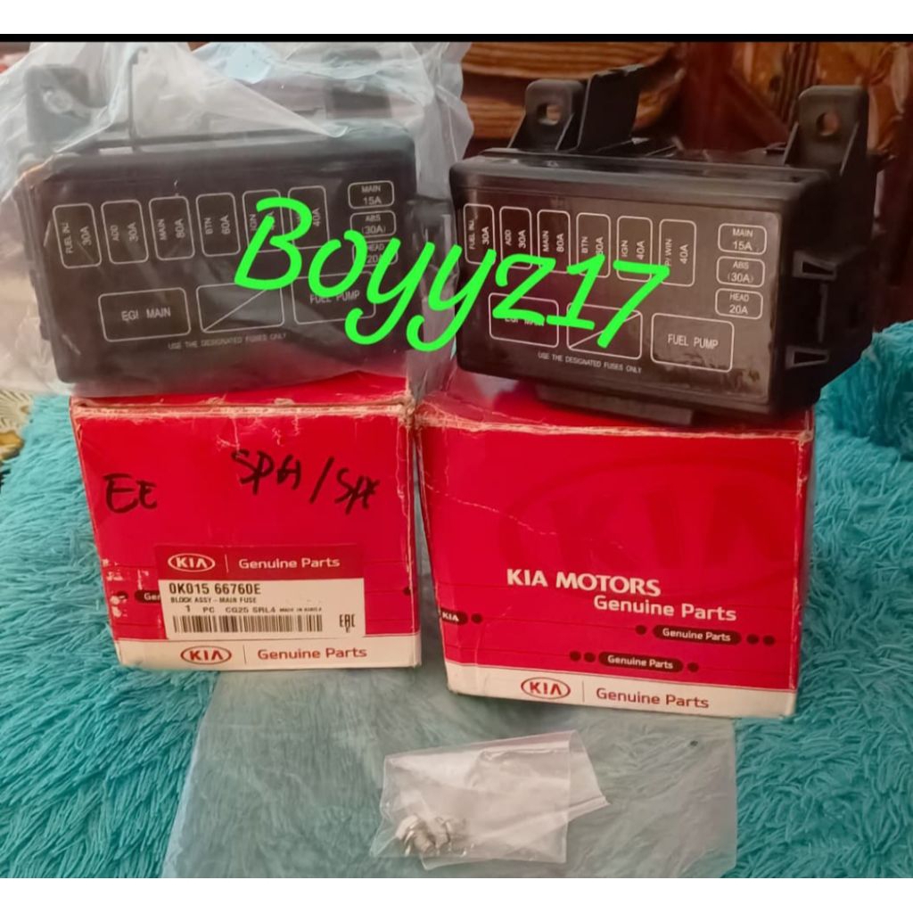 Fuse box sekring timor genuine part