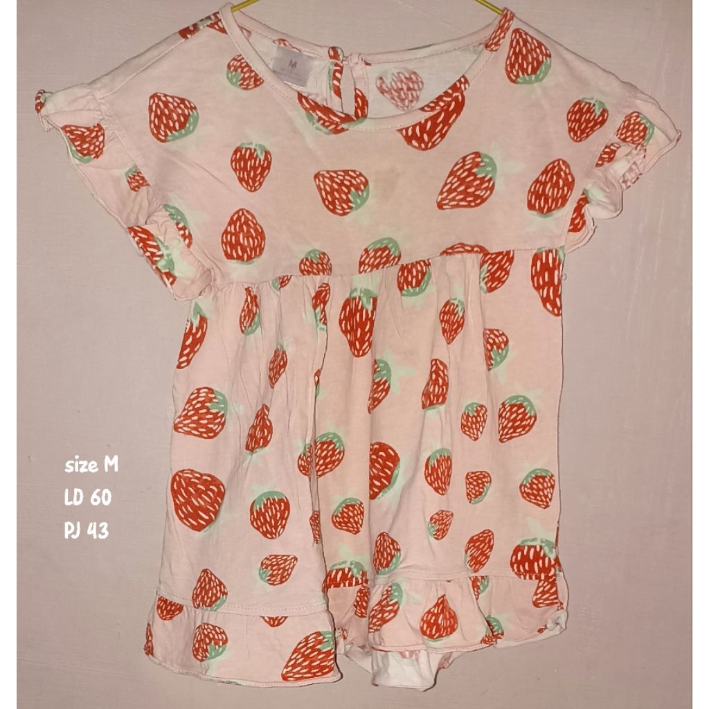 Baju anak perempuan kembar dapat 2
