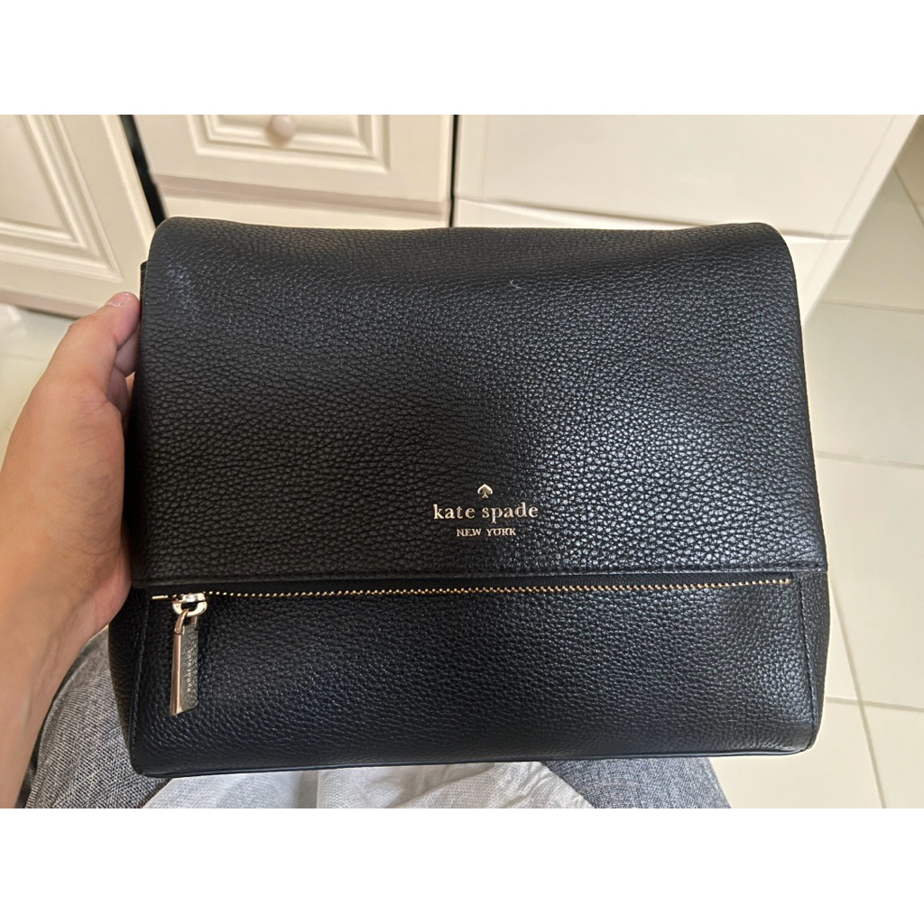 Preloved Kate Spade Leila Medium Flap Shoulder Bag