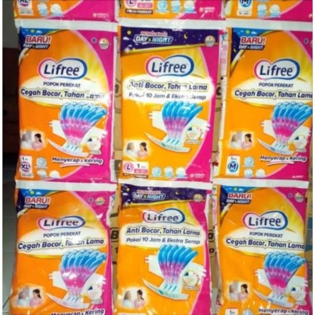 Pampers Dewasa Lifree Perekat/popok dewasa/popok orang tua