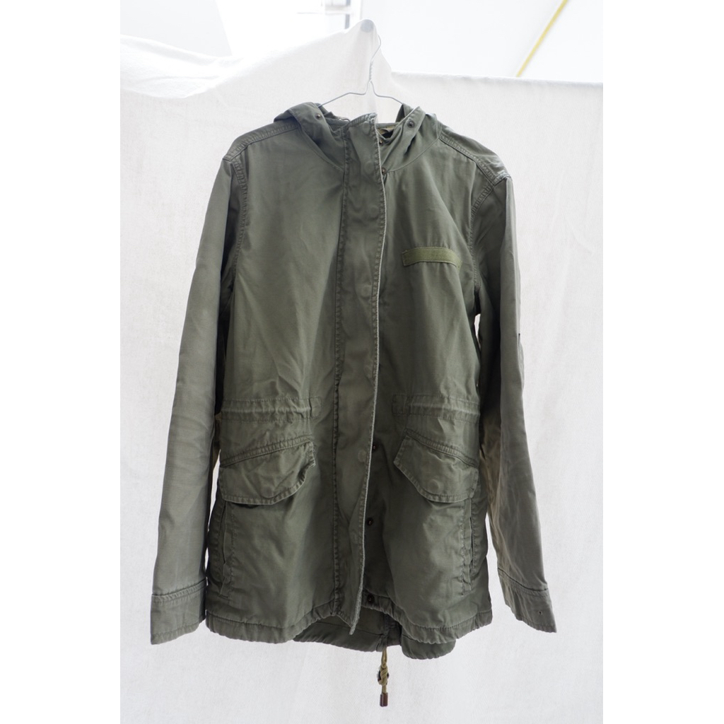 Jaket Parka GAP - Green Army (Size Fit To L)