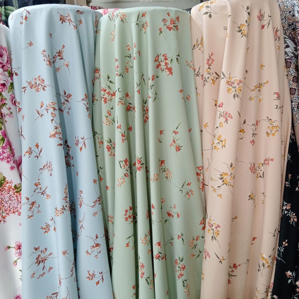 KAIN SHAKILA MOTIF / SYAKILA MOTIF IMPORT PREMIUM / SHAKILA PER 0,5 METER