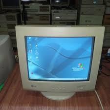 monitor tabung lama komputer