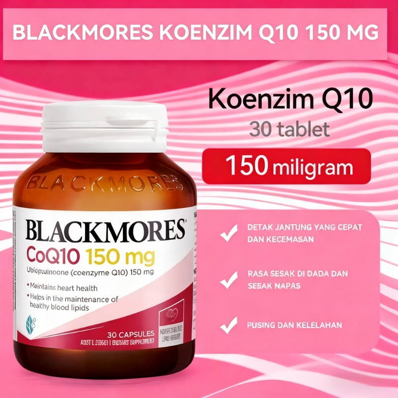 Blackmores Coenzyme CoQ10 150mg 30 Capsules Kapsul / Coenzyme Q10