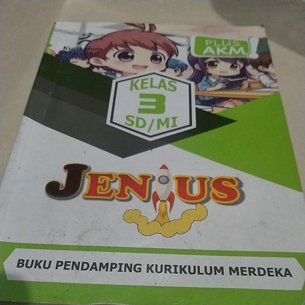 JENIUS SD KELAS 3 KURIKULUM MERDEKA