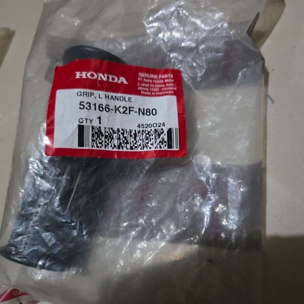 53166 K2F N80 HGP AHM 100% ORIGINAL HANGRIP GAS KIRI SCOOPY K2F 53166K2FN80