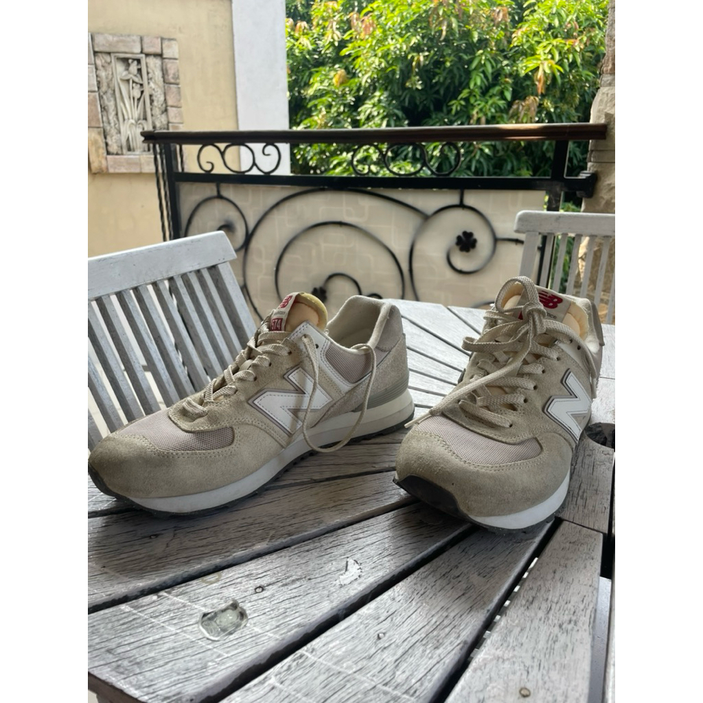 New Balance 574 Sea Salt - Ori (DU574RCD) - Rarely Used