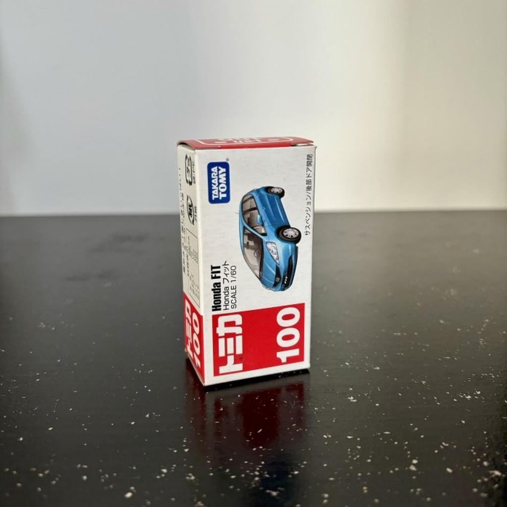 Tomica 100 Honda Fit Jazz Blue Biru