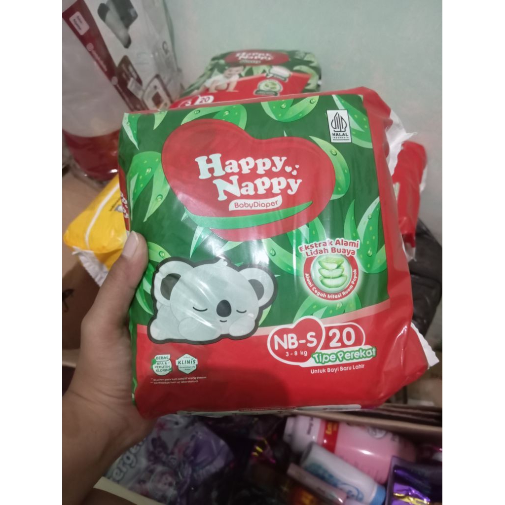 Pampers happy nappy perekat NB-S 20