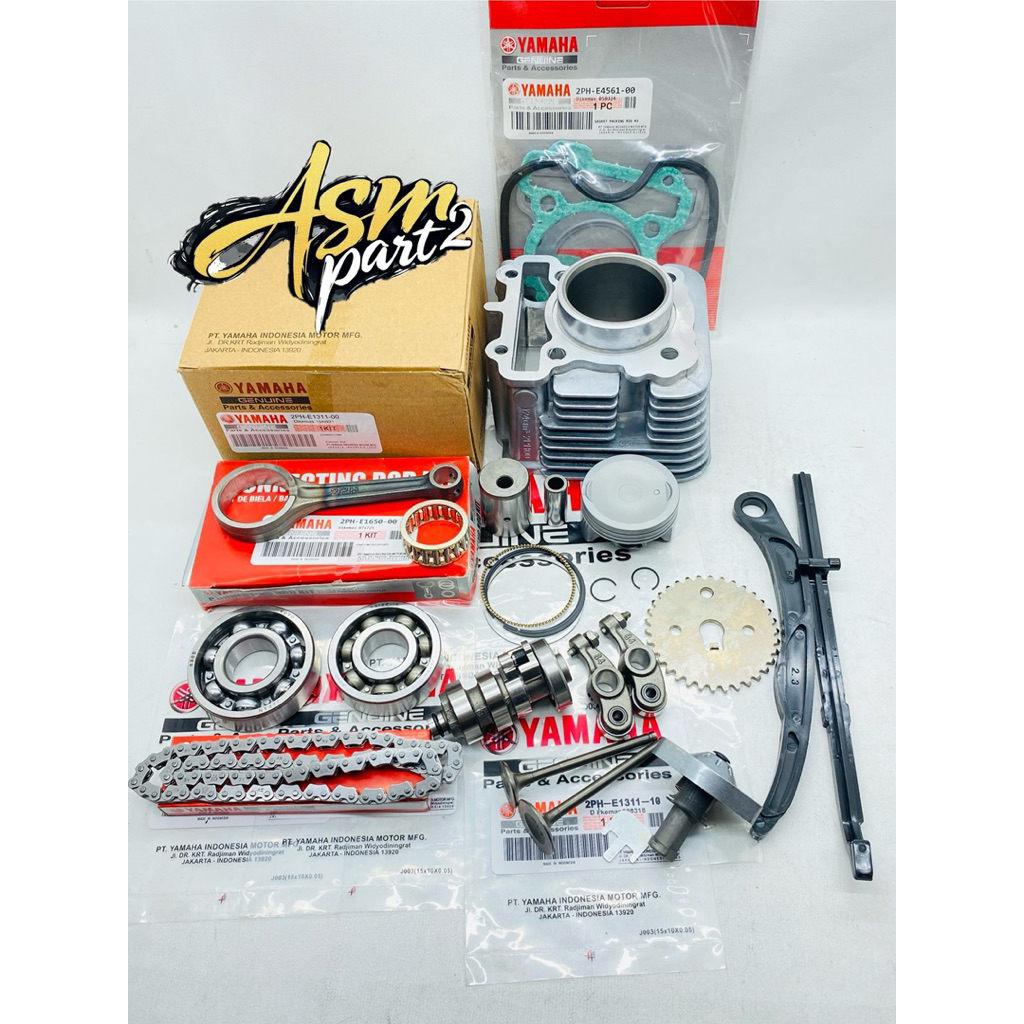 Paketan lengkap Blok seher MIO M3 SOUL GT 125 FINO Fi 125 X-Ride 125 MIO Z 2PH