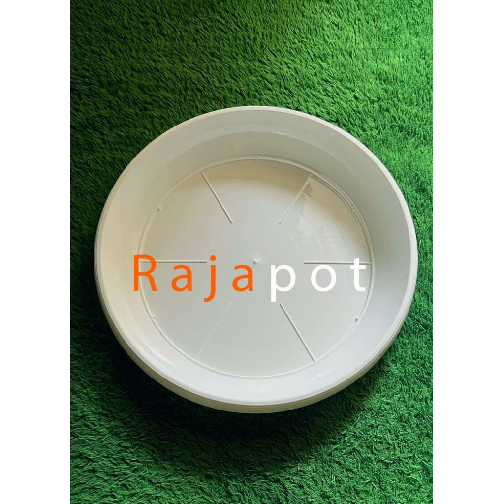 Tatakan Pot 40cm Putih