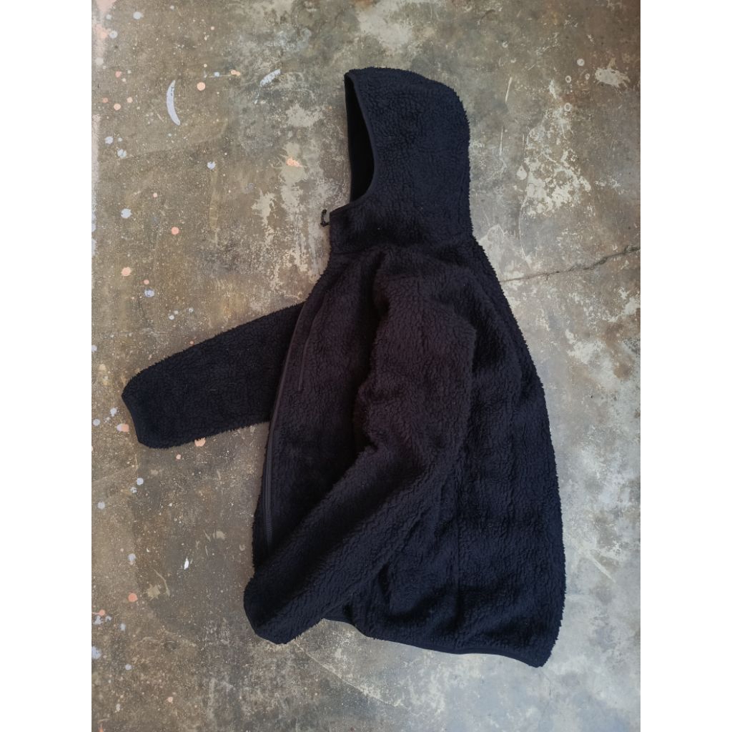 jaket sherpa bekas branded zipper hoodie hoddie second brand y2k jaket tebal outdoor jaket gunung