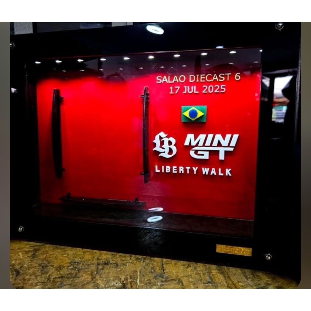 custom acrylic mini gt blister