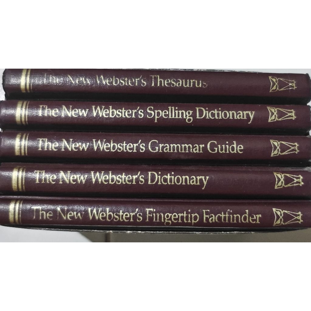 KAMUS THE NEW WEBSTER'S DELUXE DESK REFERENCE LIBRARY BEKAS ORIGINAL