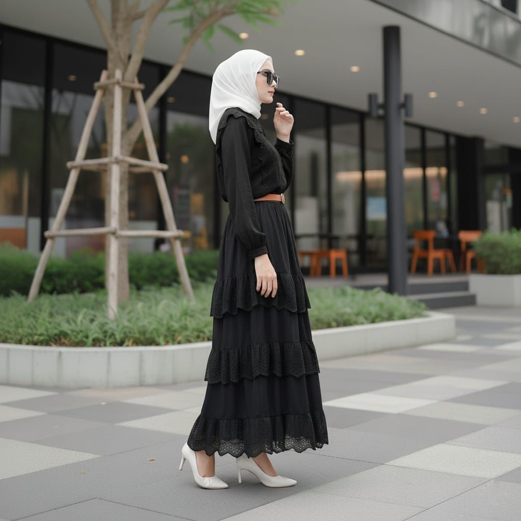 MONA SET ATASAN DAN ROK LD 110