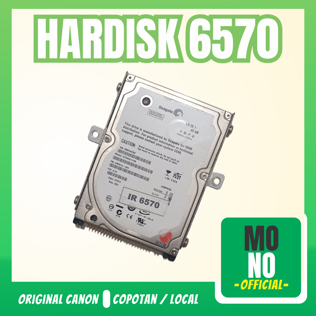 HARDISK FOTOCOPY CANON IR6570