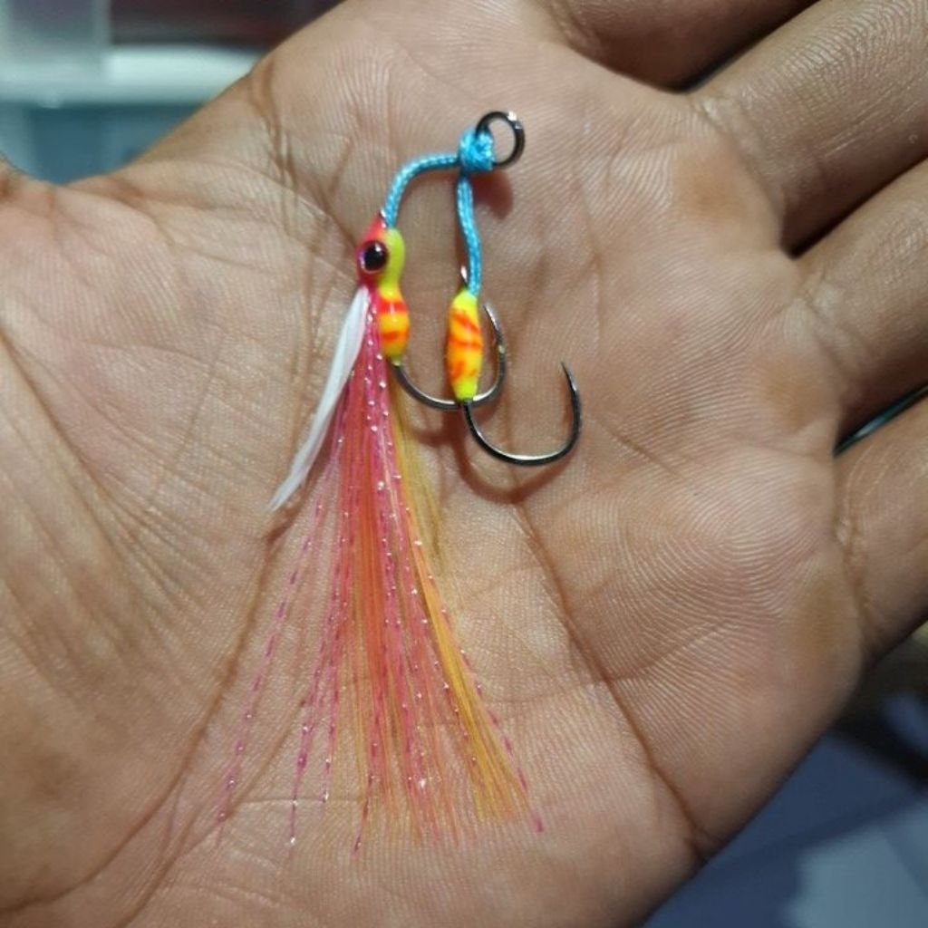 Assist Hook "Diving Bird" micro jig 5-10 gram