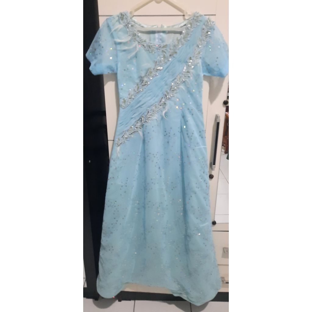 Long dress gaun pesta anak remaja cantik banget