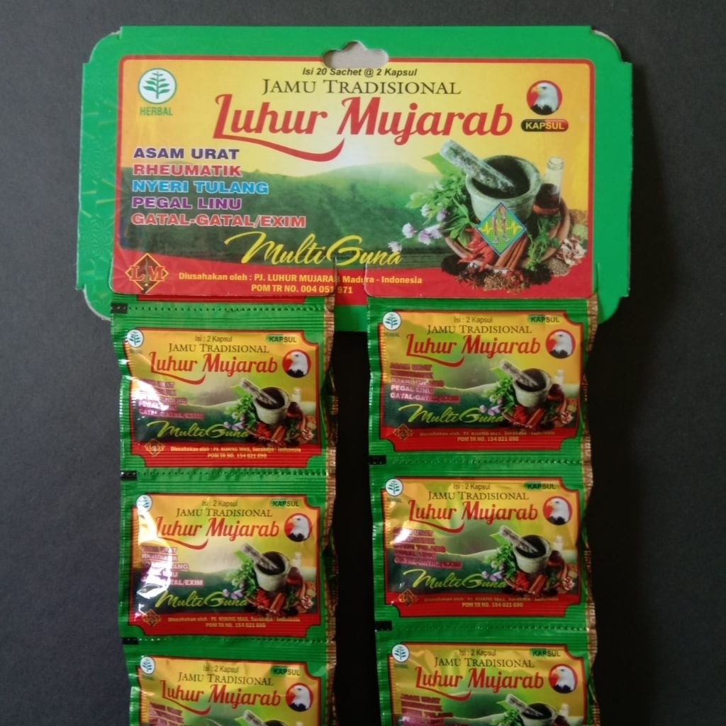 KAPSUL LUHUR MUJARAB RENCENG