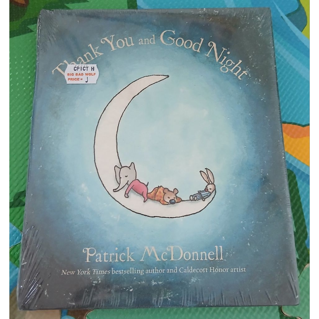 BIG BAD WOLF BOOKS " Thank You and Good Night "  - BUKU CERITA ANAK BBW IMPORT