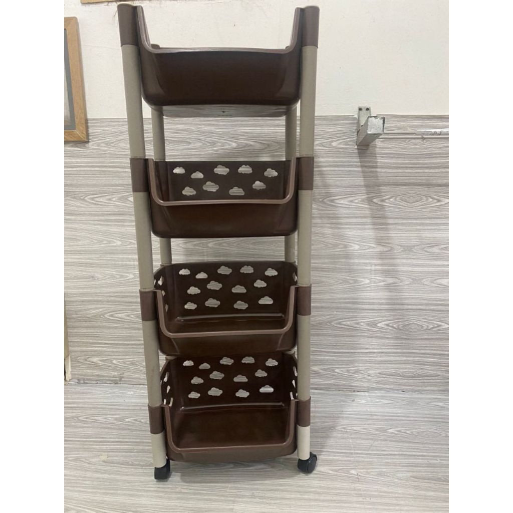 Rak Susun 4 Serbaguna Plastik Buena