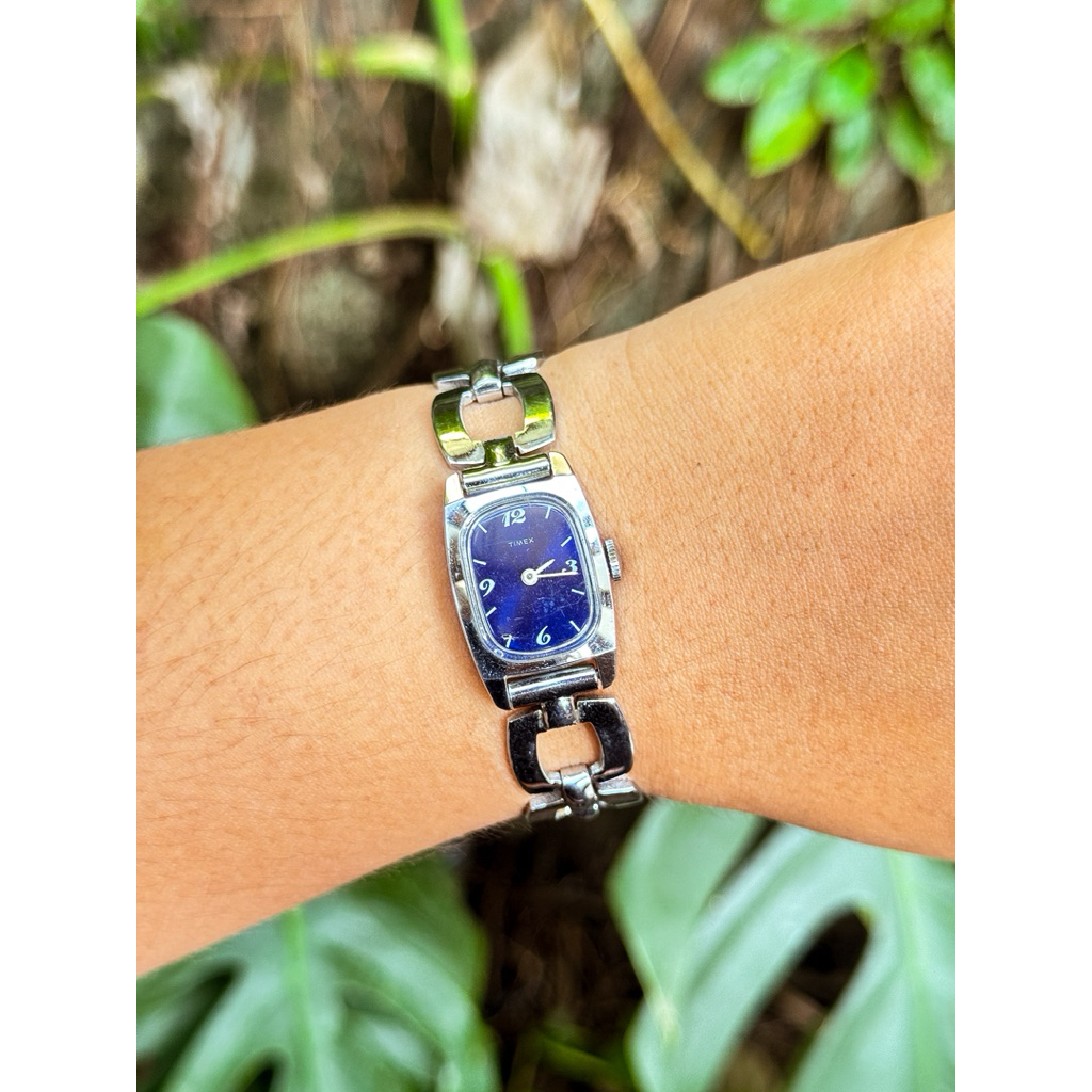 TIMEX KLASIK LADY BLUE DIAL ORIGINAL | Jam Vintage | Jam Klasik | Jam Tangan | Vintage Watch | Jam F