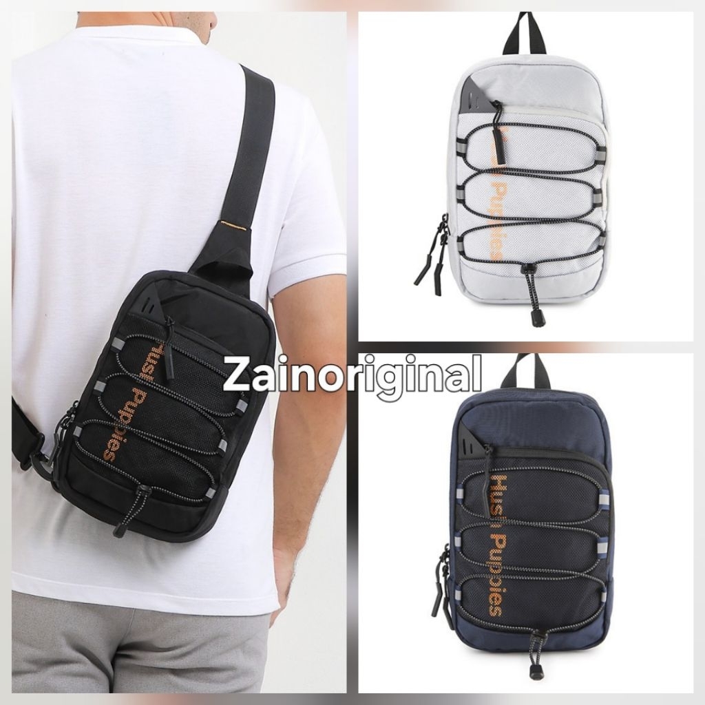 ORIGINAL HUSH PUPPIES ZALIE CHEST BAG TAS PRIA MODEL TERBARU