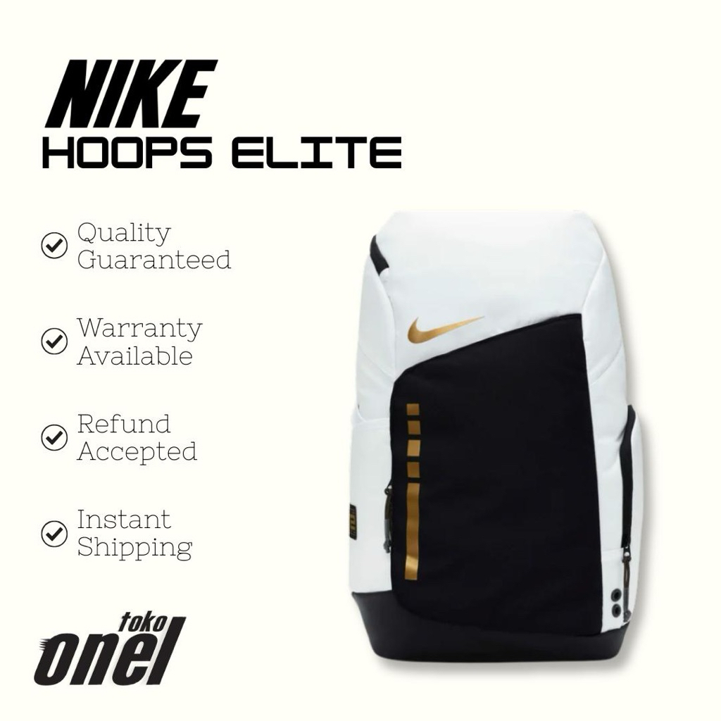 Nike Elite Backpack Original 100% 32L  || Tas Ransel Basket || Tas Ransel Unisex || Tas Ransel/Bag u