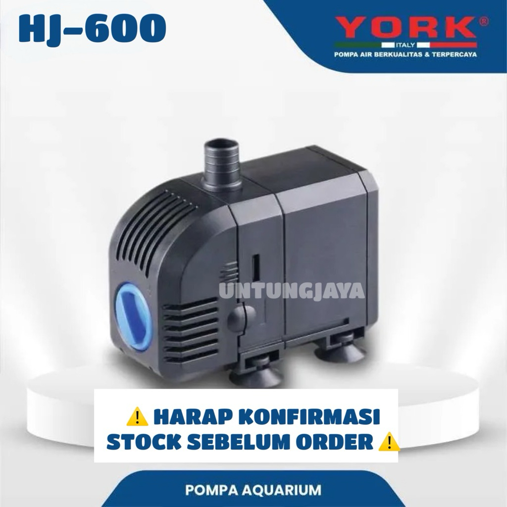 POMPA CELUP AKUARIUM YORK HJ 600 // POMPA SUBMERSIBLE AQUARIUM YORK HJ600 // POMPA CELUP AKUARIUM YO