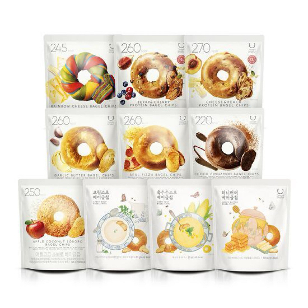 (READY) DELIGHT PROJECT BaChips Olive Young Low Calories, Snack DIET Korea, Snack DIET