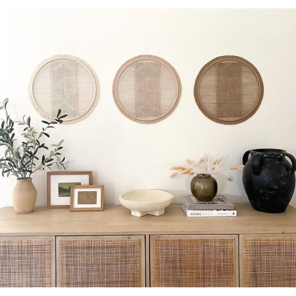 Macrame Wallhanging - Hiasan Dinding Macrame - Hiasan dinding Aesthetic