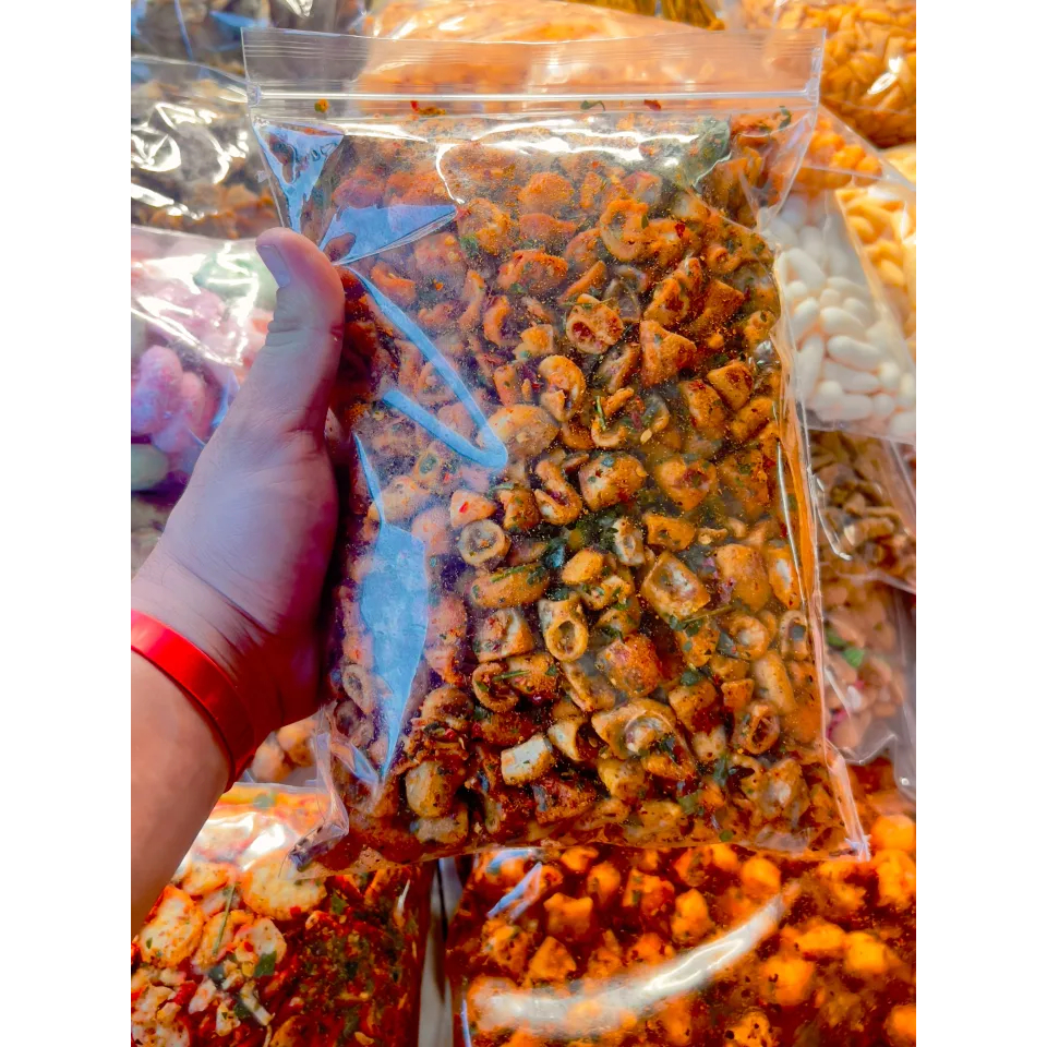 sotong goreng pedas hot 1kg snack murah