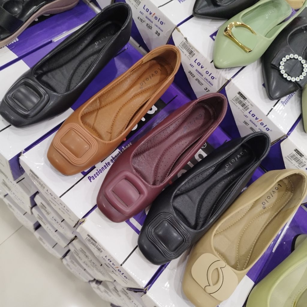 sepatu wedges Laviola original