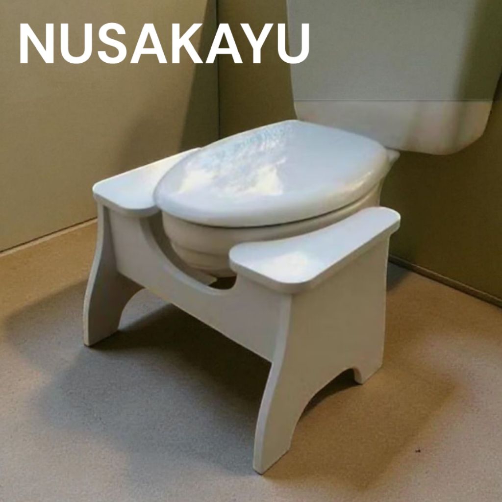 Dudukan toilet berdiri jadi jongkok NUSAKAYU