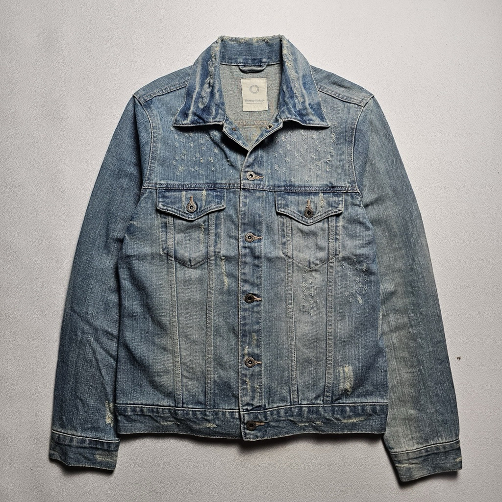 browny vintage denim jacket