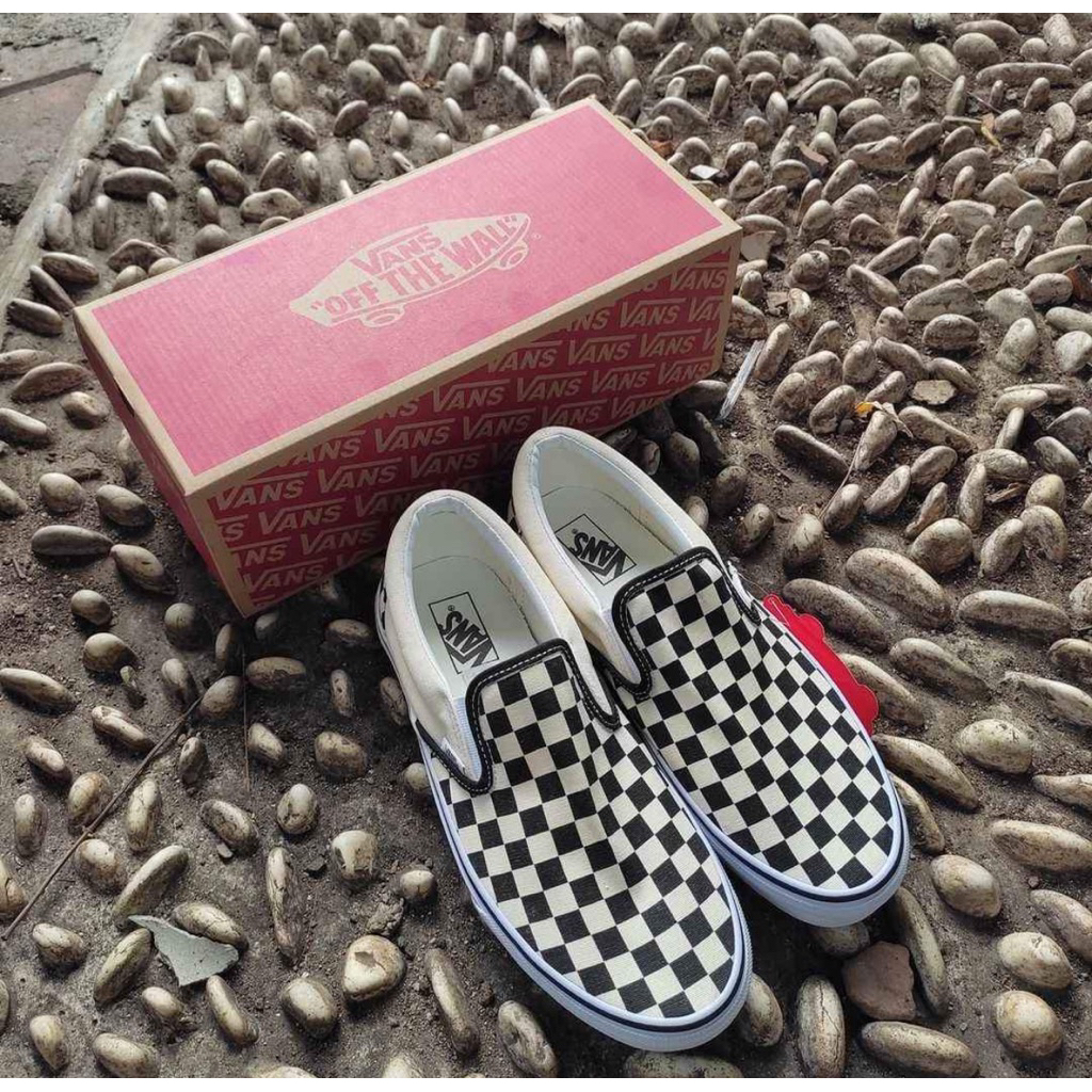 Vans Slip on checkerboard