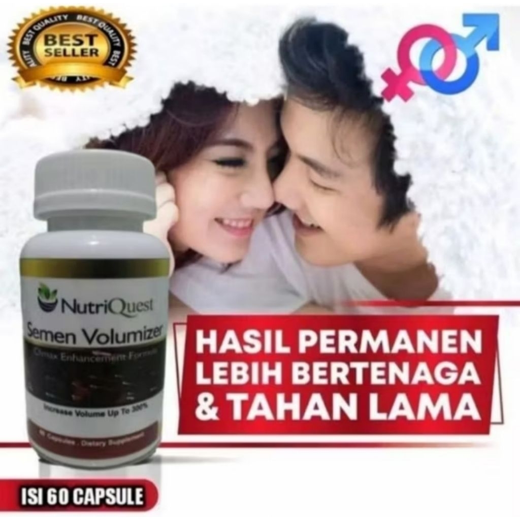 Penyubur Sperma Pria Ampuh Mengentalkan Sperma Nutriquest Semen Volumizer Original