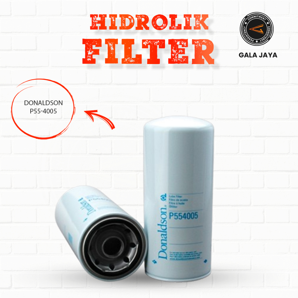 Filter Oli / Lube / Oil P554005 / J86-10005 - Donaldson